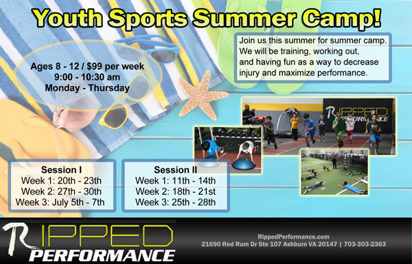 Athletic Performance Summer Camp for Kids in Ashburn, Virginia
